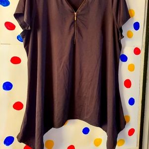 Ashley Stewart Sharkbite Top